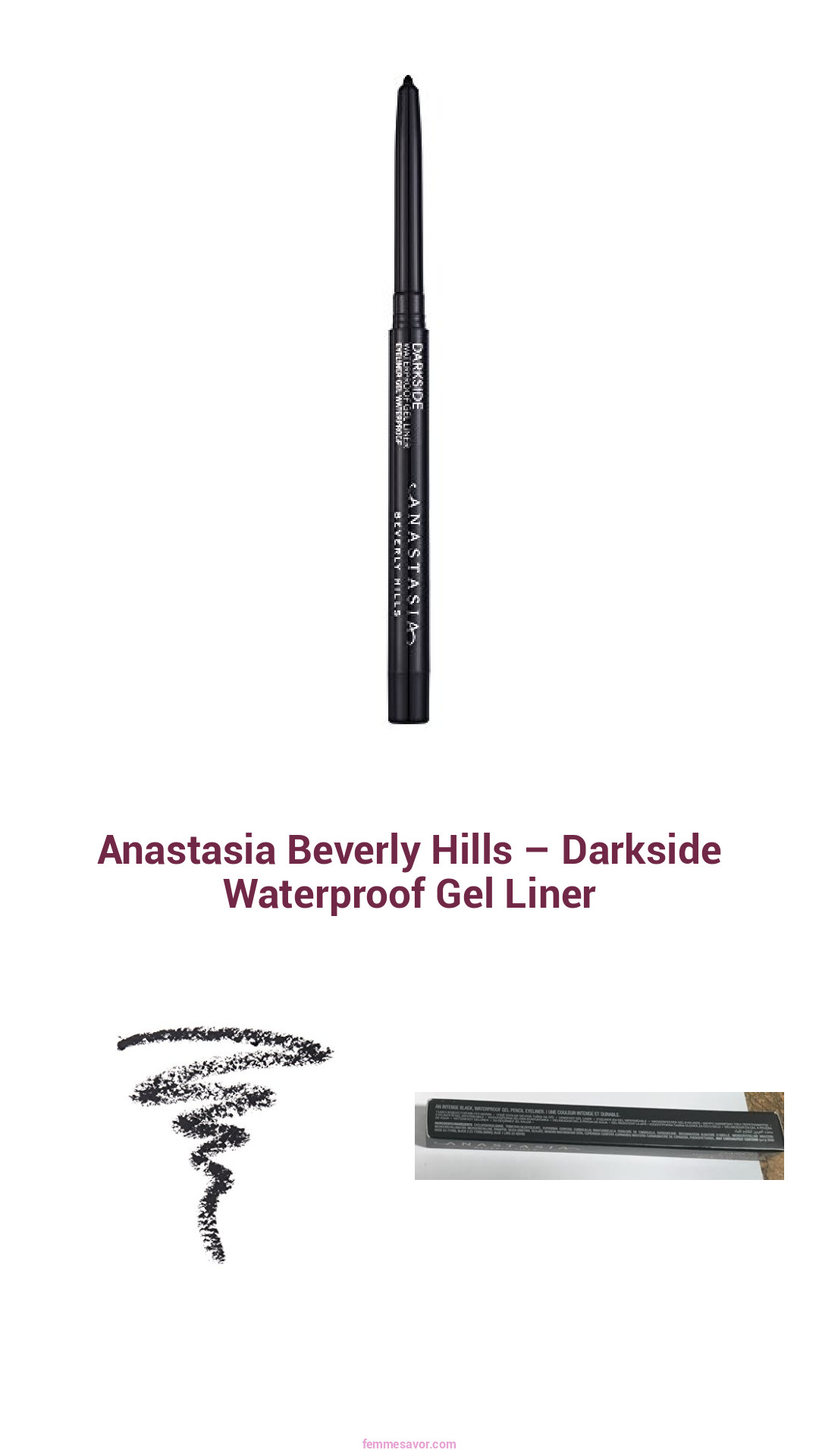 Anastasia Beverly Hills – Darkside Waterproof Gel Liner Anastasia Beverly Hills – Darkside Waterproof Gel Liner