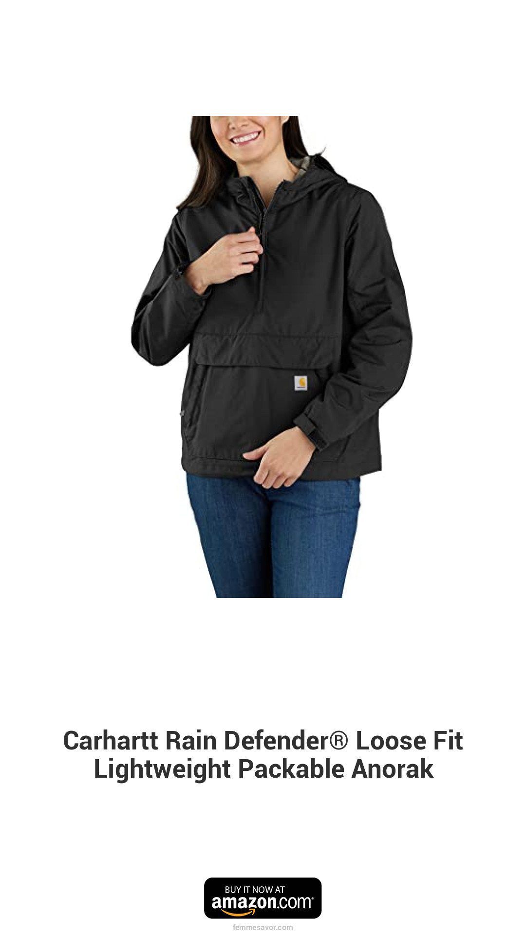 Carhartt Rain Defender® Loose Fit Lightweight Packable Anorak