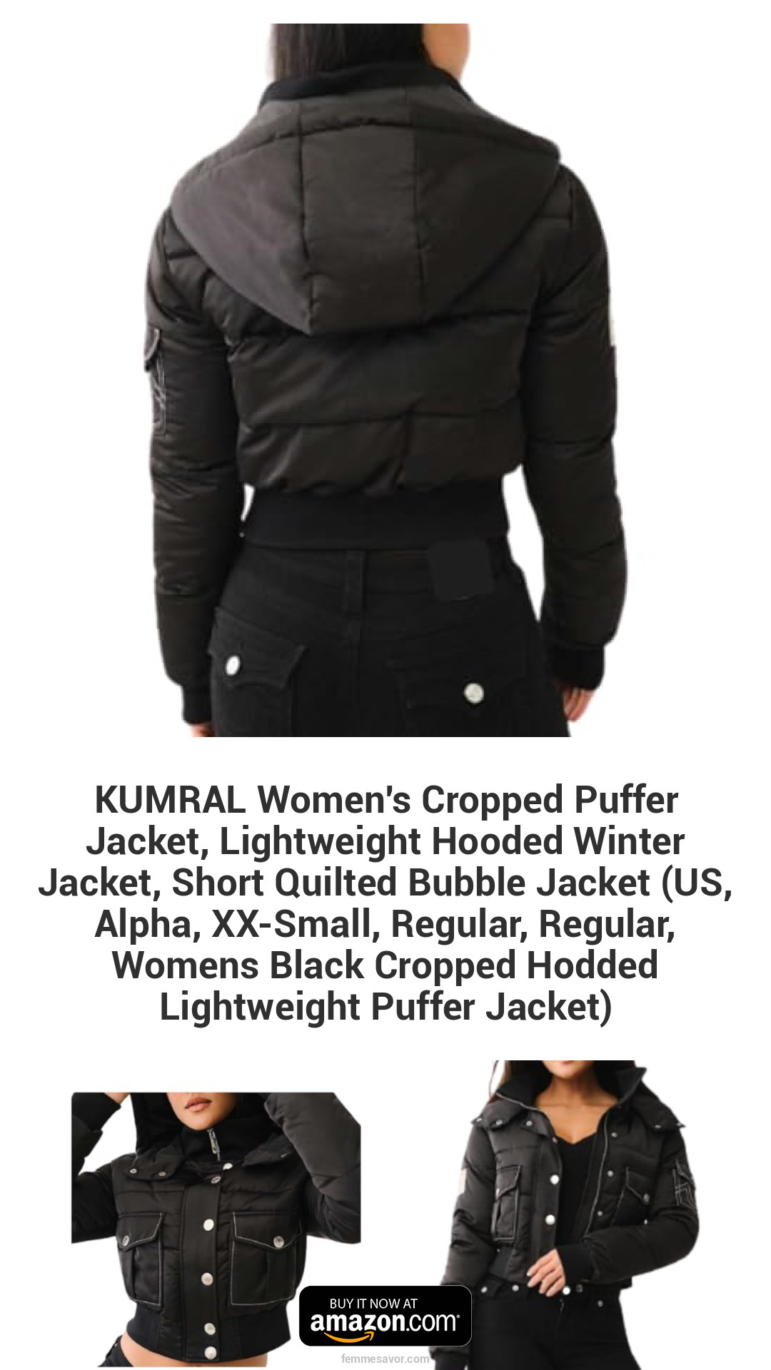 KUMRAL Women's Cropped Puffer Jacket, Lightweight Hooded Winter Jacket, Short Quilted Bubble Jacket (US, Alpha, XX-Small, Regular, Regular, Womens Black Cropped Hodded Lightweight Puffer Jacket) KUMRAL Women's Cropped Puffer Jacket, Lightweight Hooded Winter Jacket, Short Quilted Bubble Jacket (US, Alpha, XX-Small, Regular, Regular, Womens Black Cropped Hodded Lightweight Puffer Jacket)